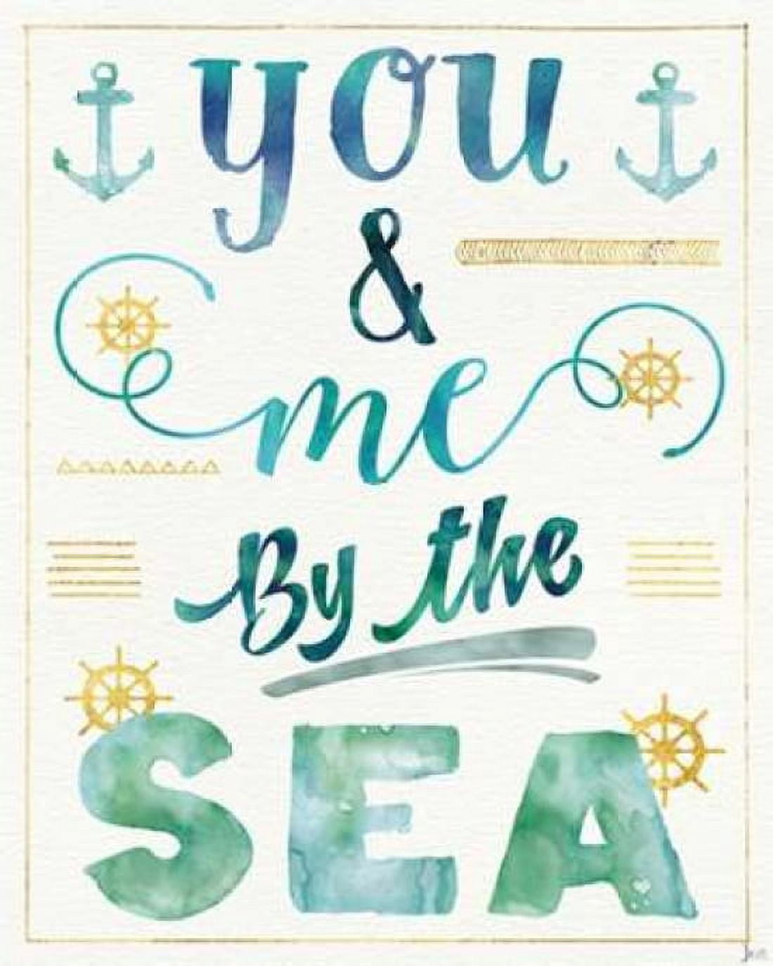 Posterazzi Coastal Words II Canvas Art - Jess Aiken (24 x 30)