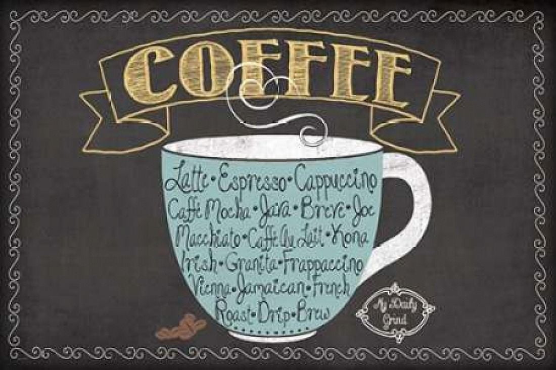 Posterazzi Coffee Canvas Art - Jo Moulton (12 x 18)