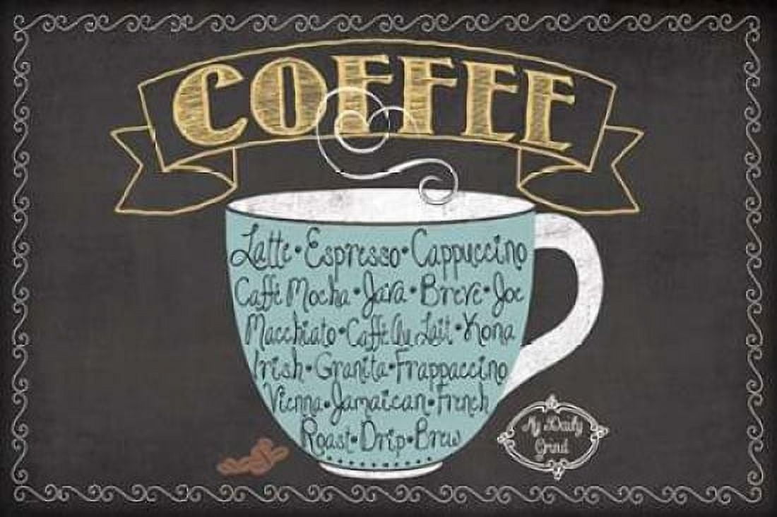 Posterazzi Coffee Canvas Art - Jo Moulton (24 x 36)