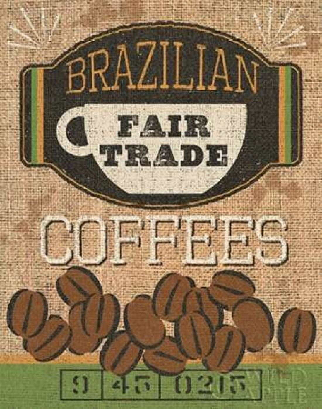 Posterazzi Coffee Sack IV Canvas Art - Pela Studio (22 x 28)