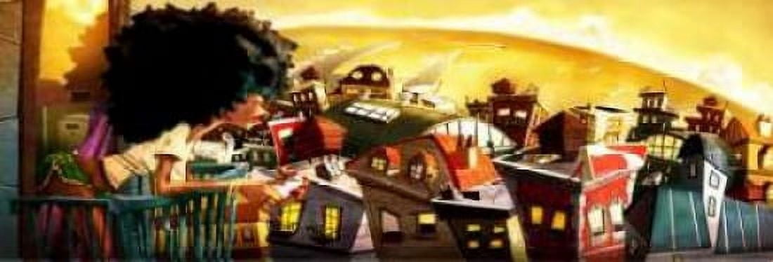 Posterazzi Coffee in the City -2 Canvas Art - A - Perez Alvez (12 x 36)