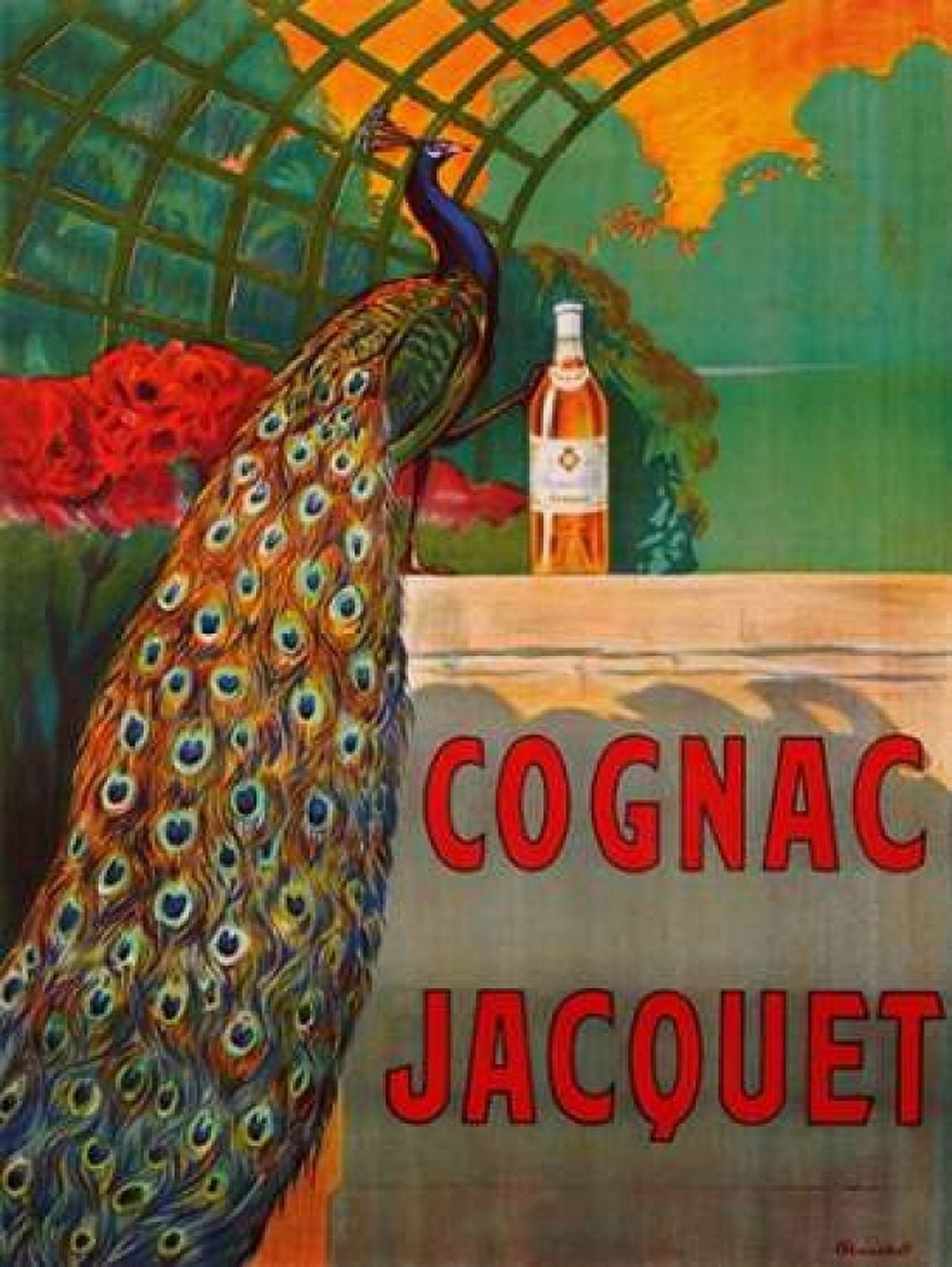 Posterazzi Cognac Jacquet ca 1930 Canvas Art - Camille Bouchet (22 x 28)