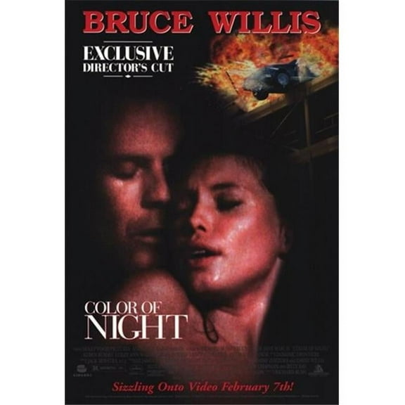 Posterazzi  Color of Night Movie Poster - 11 x 17 in.