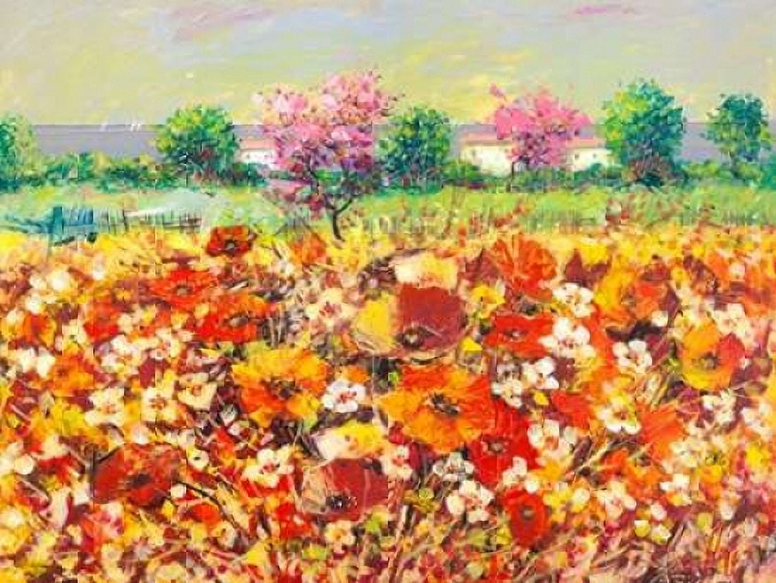 Posterazzi Colori di primavera Canvas Art - Luigi Florio (22 x 28)