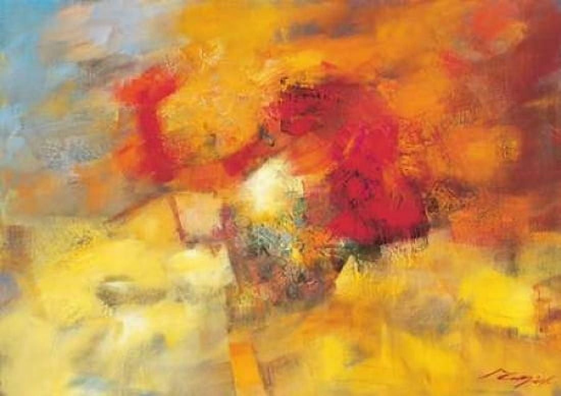 Posterazzi Coloring II Canvas Art - Madjid (20 x 28)