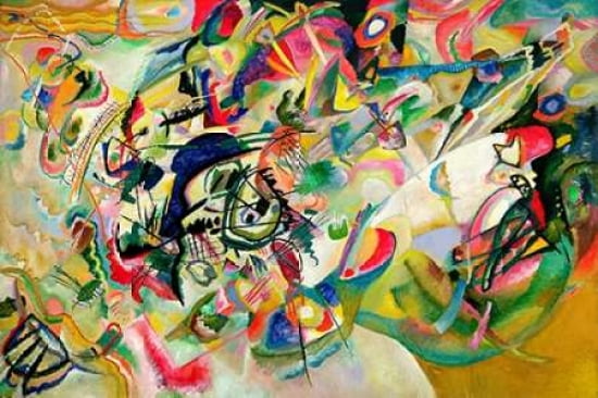 Posterazzi Composition No 7 Canvas Art - Wassily Kandinsky (20 x 28)