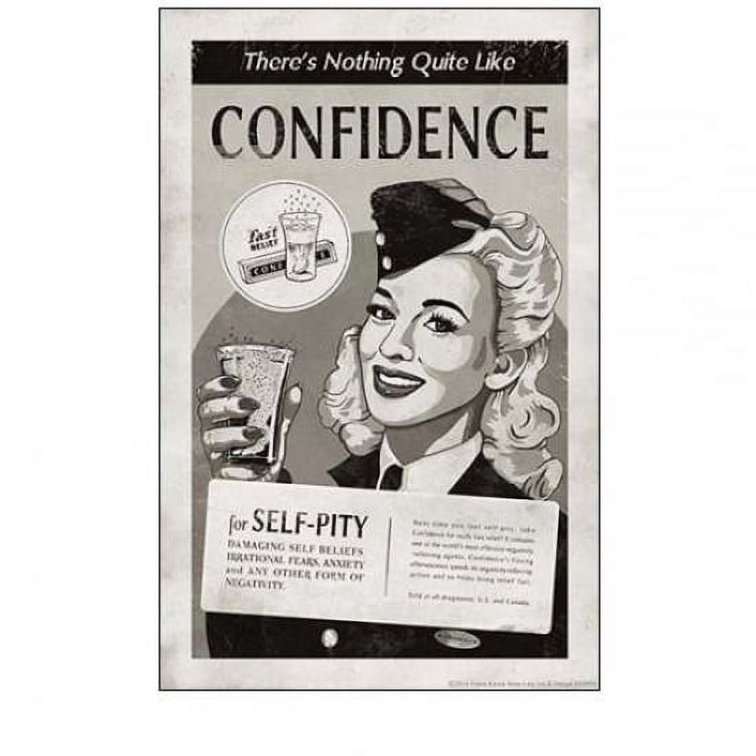 Posterazzi Confidence Canvas Art - Estera K (24 x 36)
