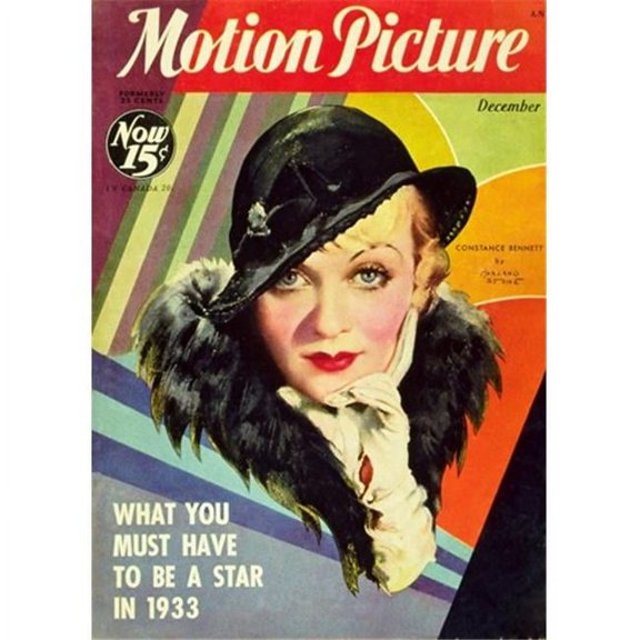 Posterazzi  Constance Bennett Movie Poster - 11 x 17 in.