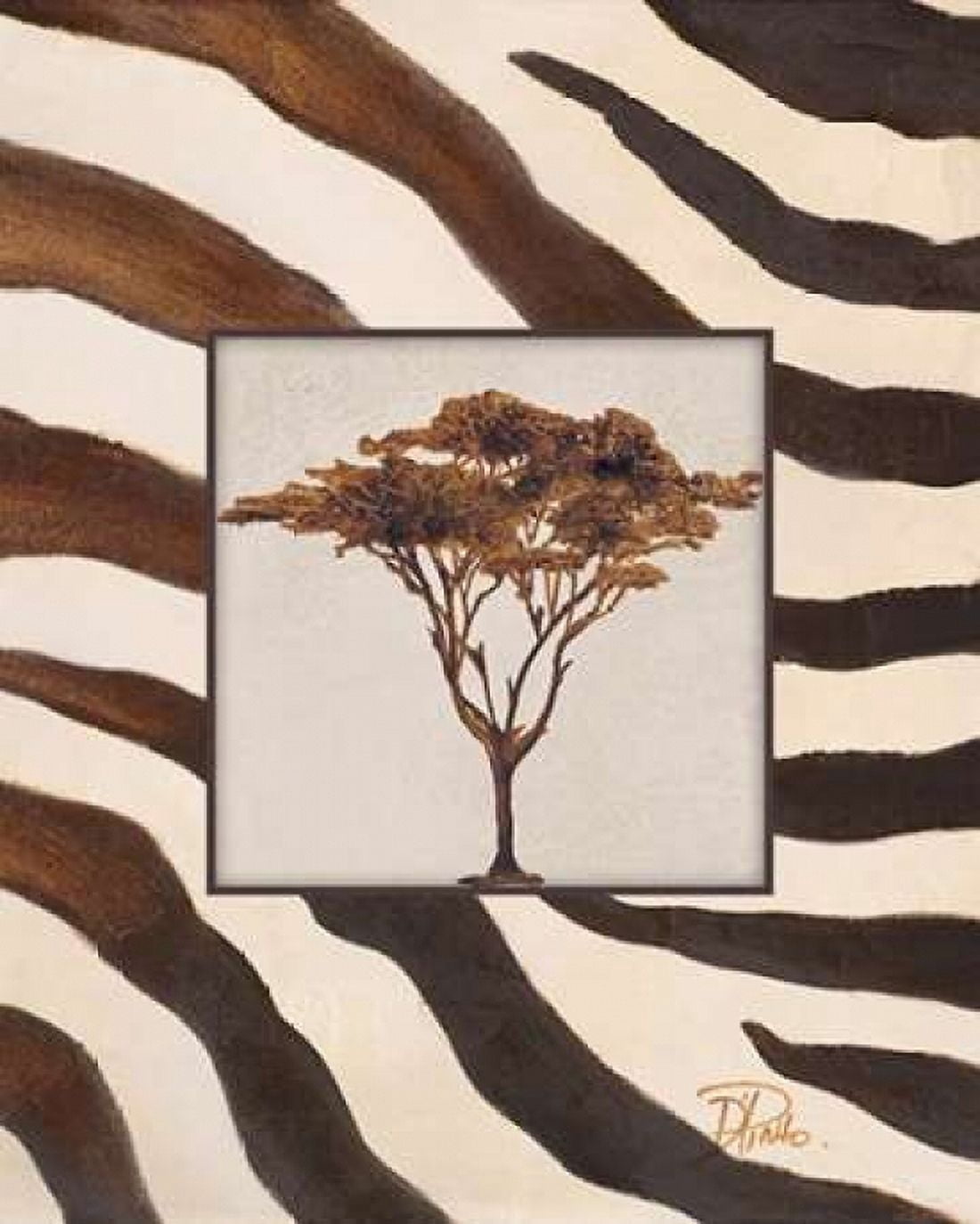 Posterazzi Contemporary Africa II Canvas Art - Patricia Pinto (24 x 30)