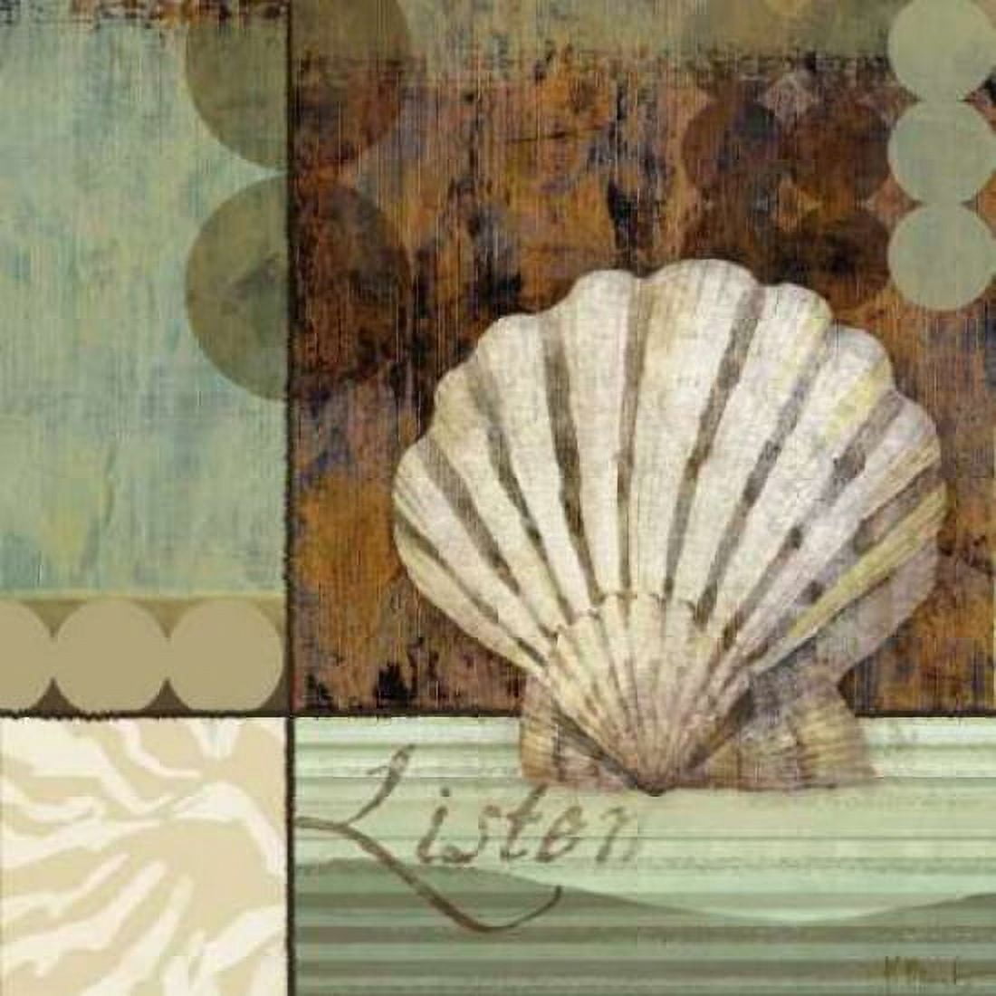 Posterazzi Contemporary Shell I Canvas Art - Paul Brent (24 x 24)