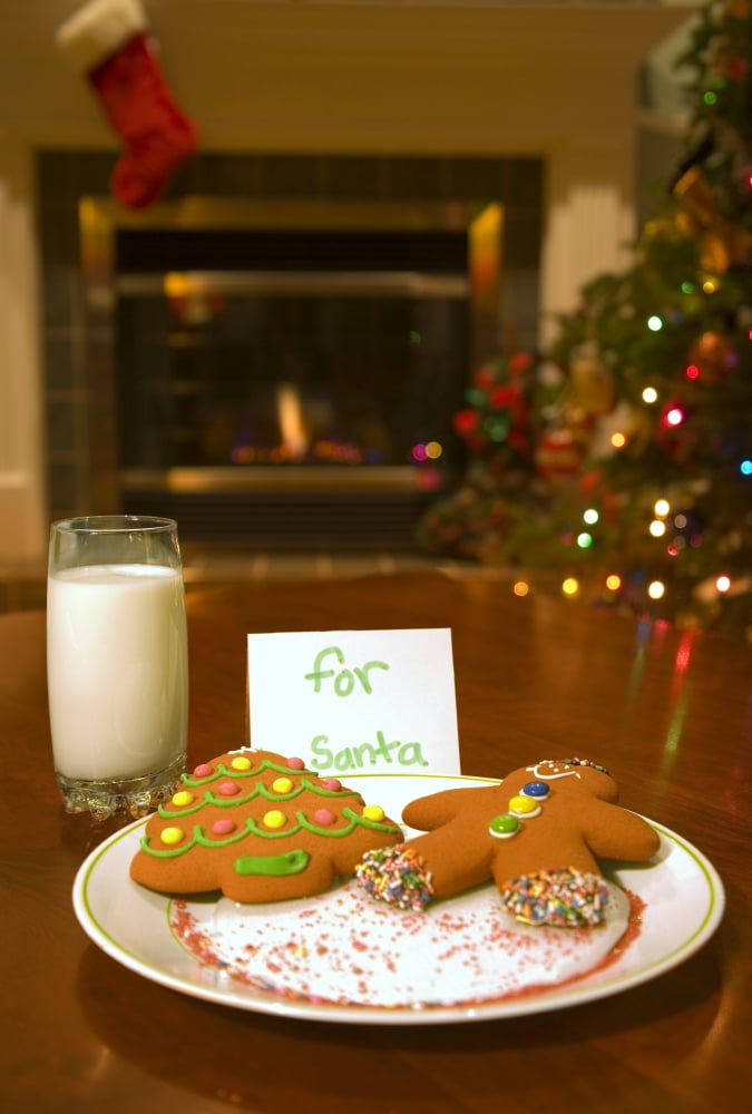 Posterazzi Cookies For Santa Claus Canvas Art - Carson Ganci Design Pics (22 x 34)