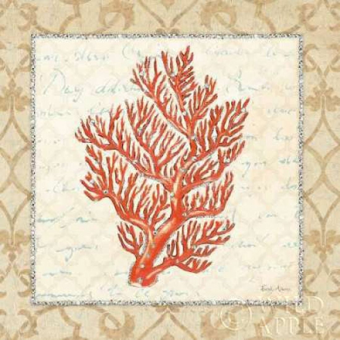 Posterazzi Coral Beauty Light I Canvas Art - Emily Adams (24 x 24)