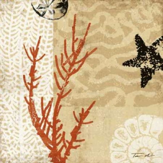 Posterazzi Coral Impressions I Canvas Art - Tandi Venter (24 x 24)