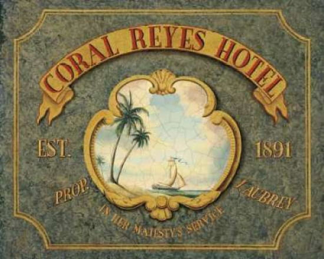 Posterazzi Coral Reyes Hotel Canvas Art - Catherine Jones (20 x 24)