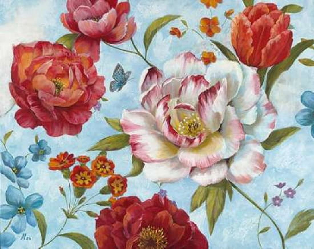 Posterazzi Country Blooms Canvas Art - Nan (20 x 24)