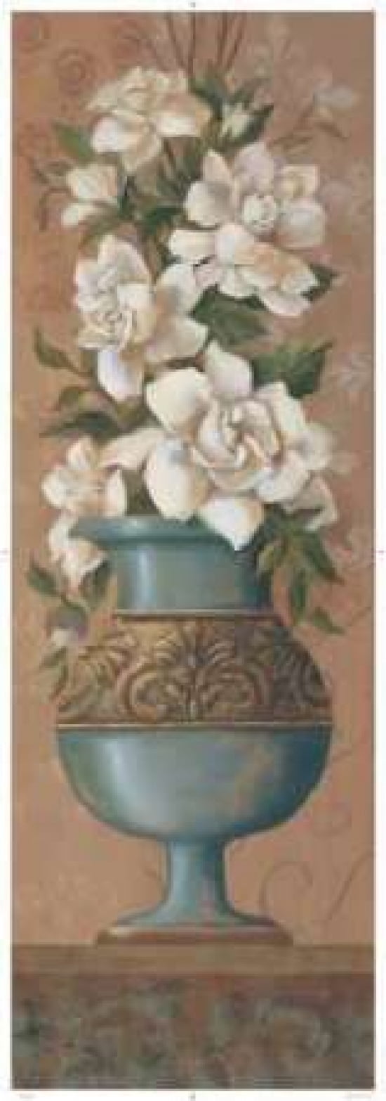Posterazzi Courtly Roses III Canvas Art - Jillian Jeffrey (24 x 48)