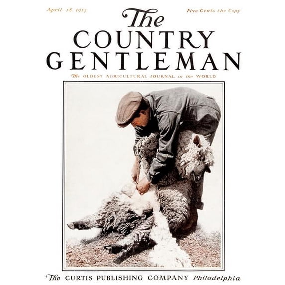 Posterazzi Cover of Country Gentleman Agricultural Magazine From The Early 20th Century Poster Print 26 x 34 in.