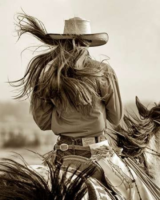 Posterazzi Cowgirl Canvas Art - Lisa Dearing (24 x 30)
