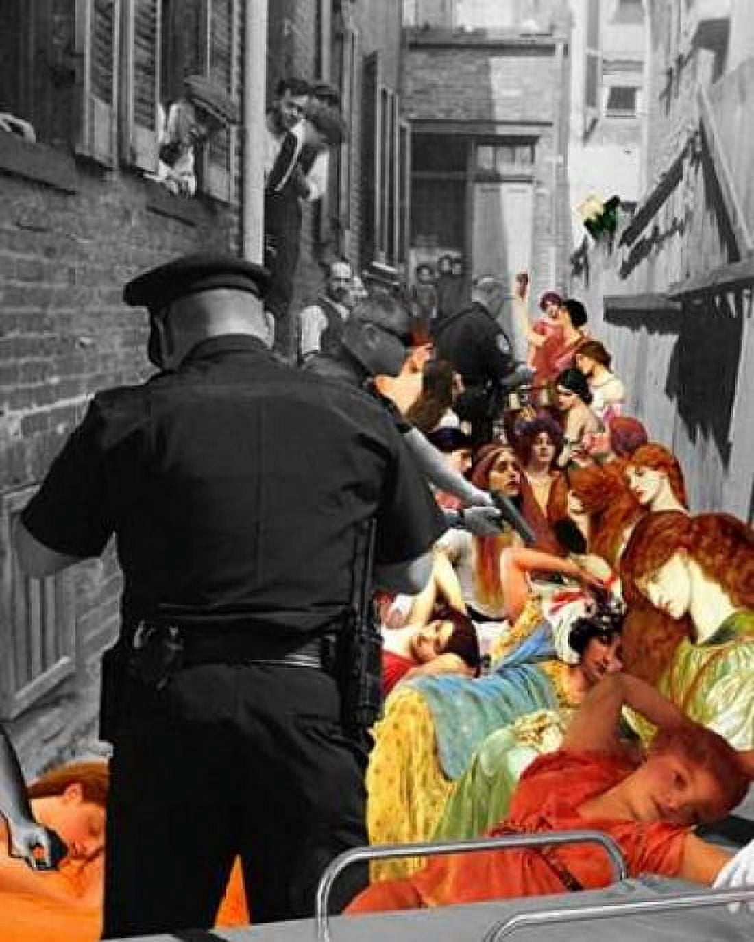 Posterazzi Crackdown Canvas Art - Barry Kite (24 x 30)