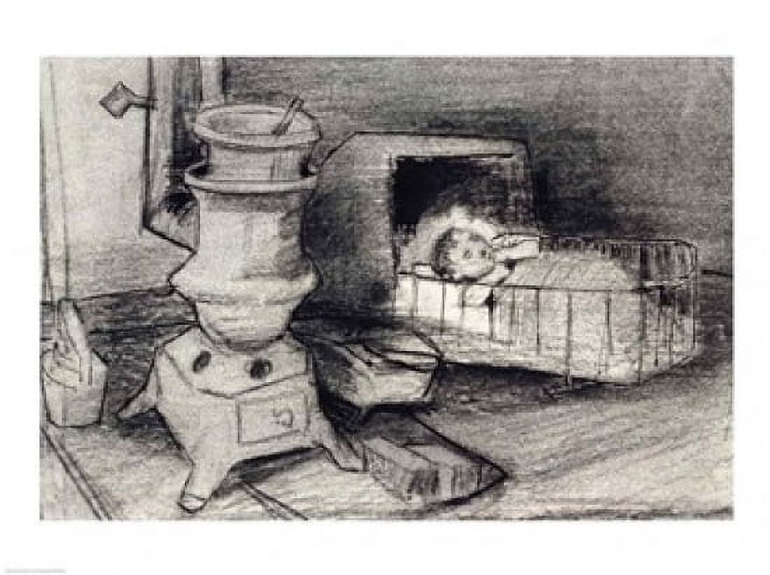Posterazzi Cradle Canvas Art - Vincent Van Gogh (36 x 24)