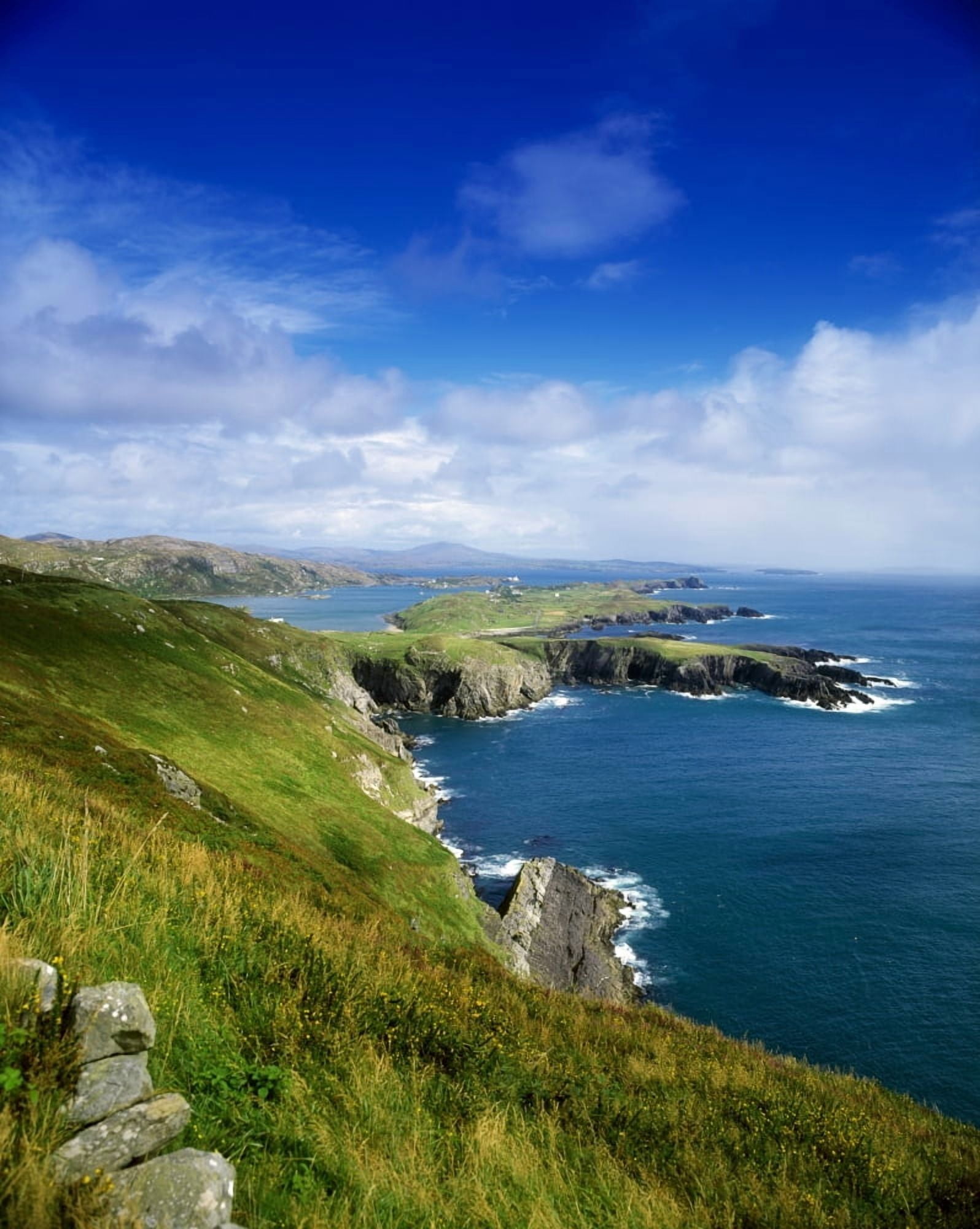 Posterazzi Crookhaven Co Cork Ireland Most Southwestern Tip Of Ireland Canvas Art - The Irish Image Collection Design Pics (26 x 34)