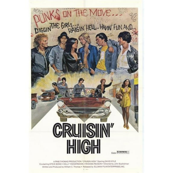 Posterazzi Cruisin High Movie Poster - 27 x 40 in.
