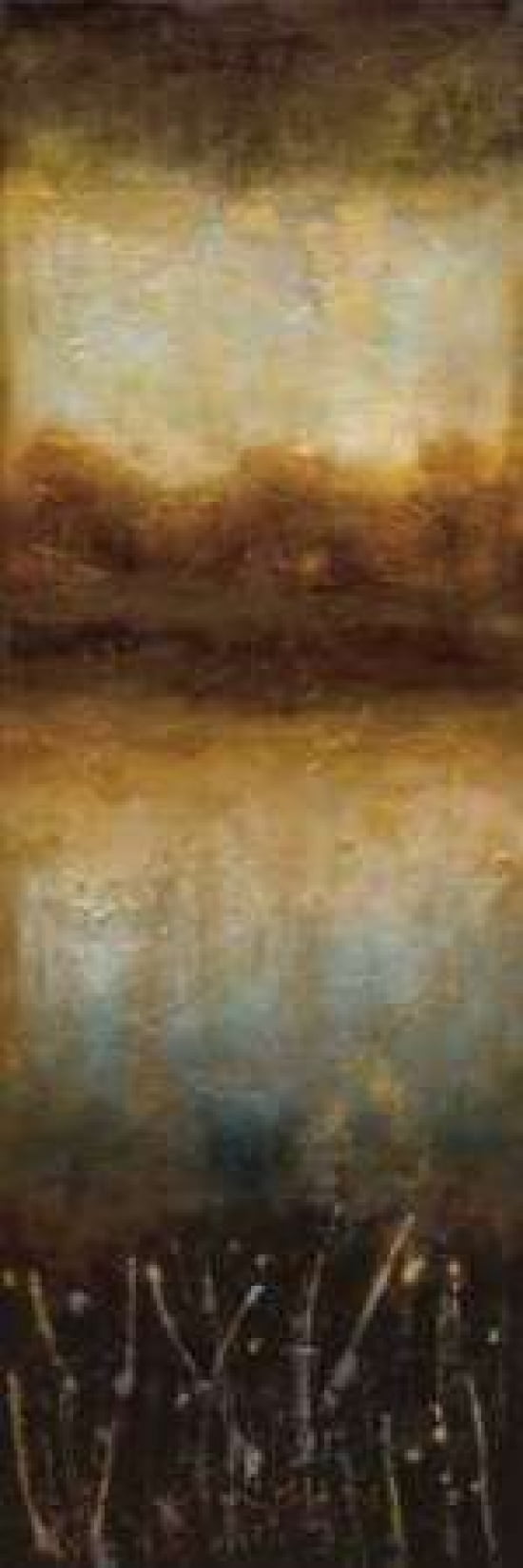 Posterazzi Crystal Lake I Canvas Art - Wani Pasion (12 x 36)