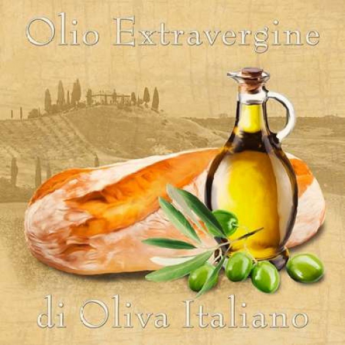 Posterazzi Cucina italiana II Canvas Art - Remo Barbieri (24 x 24)