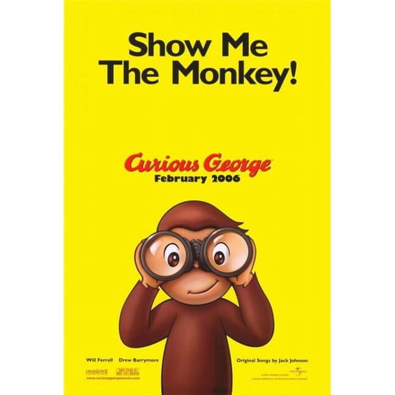 Curious George Movie Poster Print (27 x 40)