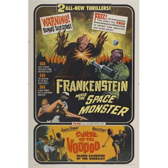 Posterazzi  Curse of the Voodoo Movie Poster