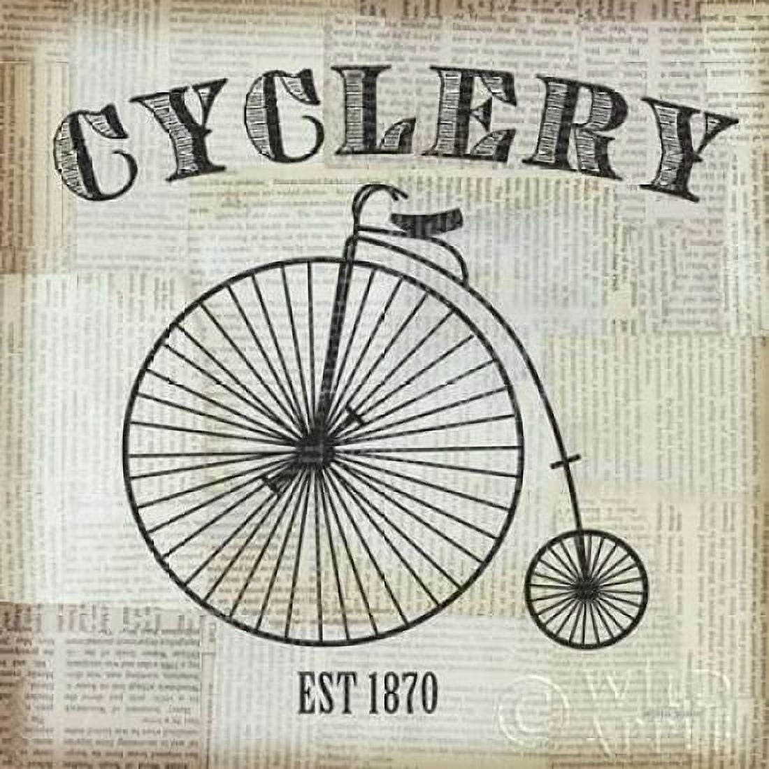 Posterazzi Cyclery Canvas Art - Michael Mullan (24 x 24)