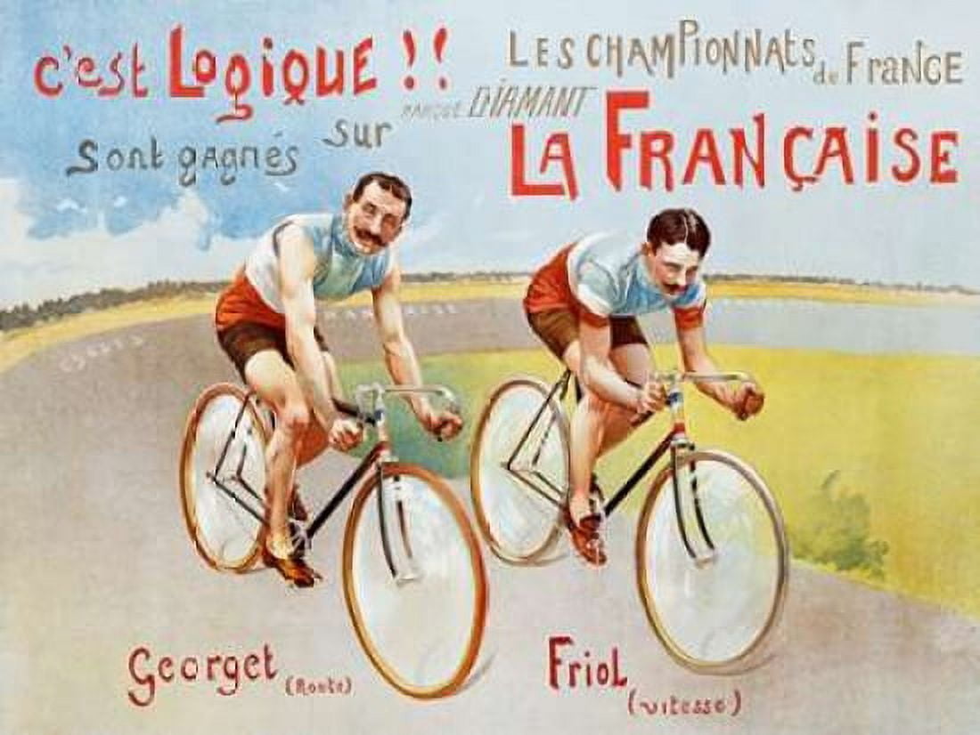 Posterazzi Cycles Diamant 1906 Canvas Art - Anonymous (22 x 28)