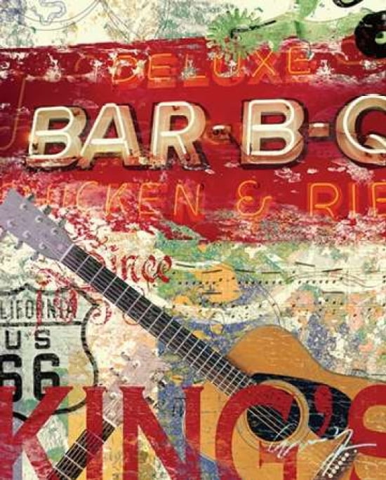 Posterazzi DELUXE BARBQ Canvas Art - Eric Yang (24 x 30)