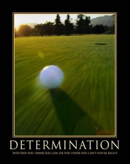 Posterazzi DETERMINATION Canvas Art - Eric Yang (22 x 28)