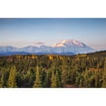 thumbnail image 1 of Posterazzi DPI12251023 Early Morning Shot of The North Face of Mt Mckinley From Wonder Lake with Alpine Glow on The Upper Mountain in Denali Poster Print - 19 x 12 in., 1 of 3