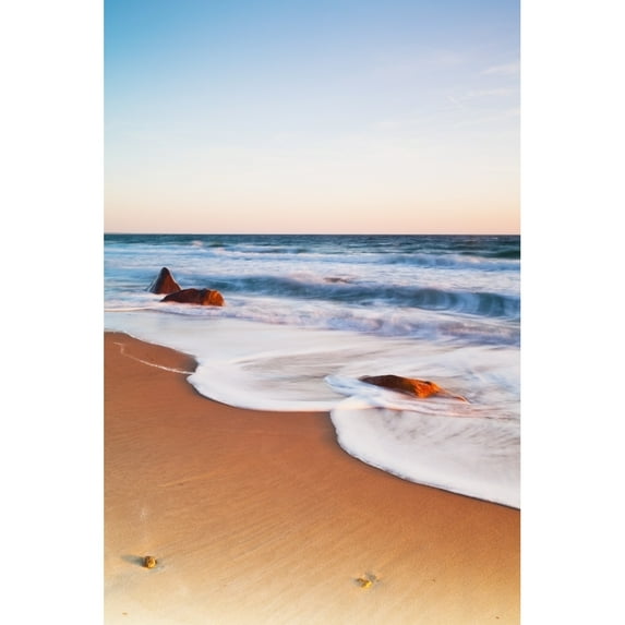 Posterazzi DPI12254620LARGE Gay Head Public Beach at Sunset - Marthas Vineyard Massachusetts United States of America Poster Print - 24 x 38 in. - Large