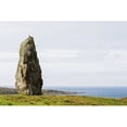thumbnail image 1 of Posterazzi DPI12258635LARGE Large Megalithic Rock in Grassy Field Overlooking Bay with Hazy Blue Sky - Clifden County Galway Ireland Poster Print - 38 x 24 in. - Large, 1 of 3
