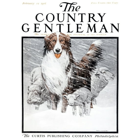 Posterazzi DPI12272319 Cover of Country Gentleman Agricultural Magazine From The Early 20th Century Poster Print - 13 x 17 in.