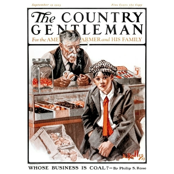 Posterazzi DPI12272423LARGE Cover of Country Gentleman Agricultural Magazine From The Early 20th Century Poster Print - 26 x 36 in. - Large