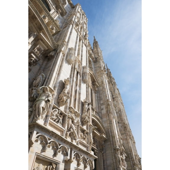 Posterazzi DPI12274393 Milan Cathedral - Milan Lombardy Italy Poster Print - 12 x 19 in.