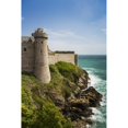 thumbnail image 1 of Posterazzi DPI12282596 Old Stone Walled Fort with Turret on Rocky Shoreline Along The Sea with Blue Sky Poster Print - 12 x 19 in., 1 of 3