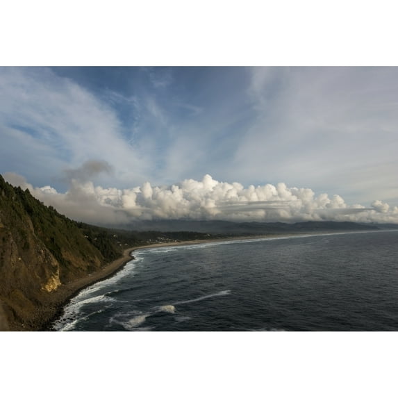 Posterazzi DPI12284946LARGE Neahkahnie Beach Has Room To Roam On The Oregon Coast - Oregon United States of America Poster Print by Robert L.Potts, 36 x 24 - Large