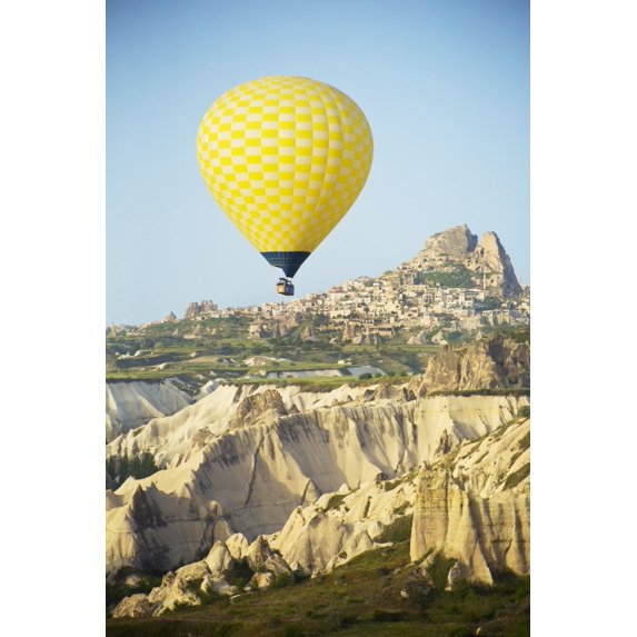 Posterazzi DPI12285861 Balloon Ride Over Goreme National Park - Cappadocia Turkey Poster Print by Ron Dahlquist, 12 x 19