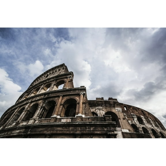 Posterazzi DPI12286793 Colosseum - Rome Italy Poster Print by Reynold Mainse, 19 x 12