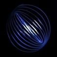 thumbnail image 1 of Posterazzi DPI12287987LARGE Blue Light Curving into A Sphere Shape Against A Black Background Poster Print by Nick Dale, 24 x 24 - Large, 1 of 3