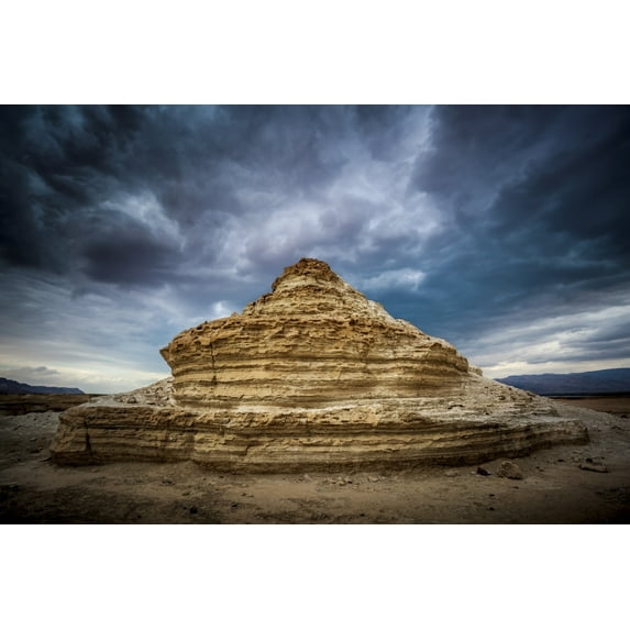 Posterazzi DPI12290842 A Rock Formation in The Wilderness Located in The Jordan Valley Near The Dead Sea - Israel Poster Print by Reynold Mainse, 19 x 12