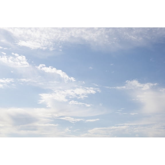 Posterazzi DPI12304721 Clouds in a Blue Sky - Toronto Ontario Canada Poster Print by Directedphoto, 19 x 12