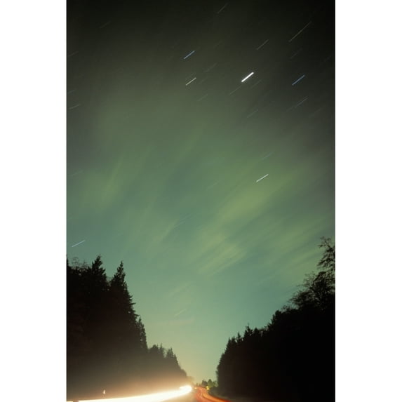 Posterazzi DPI1772035 Northern Lights Poster Print by Sean White, 11 x 17