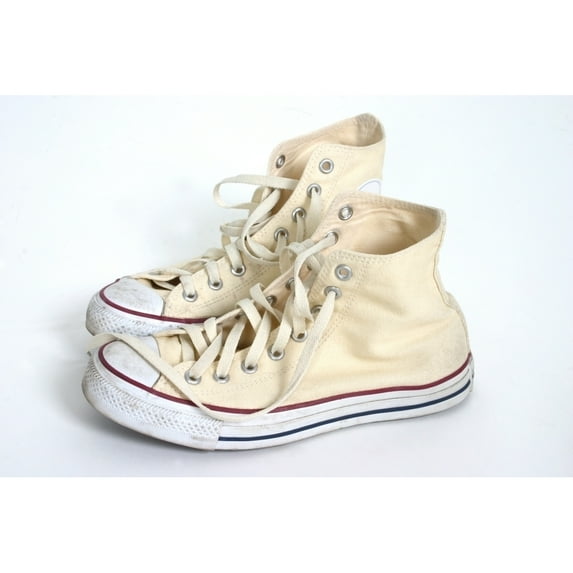 Posterazzi DPI1777427LARGE A Pair of Cream Hightop Sneakers Poster Print by Daniel Sicolo, 34 x 22 - Large