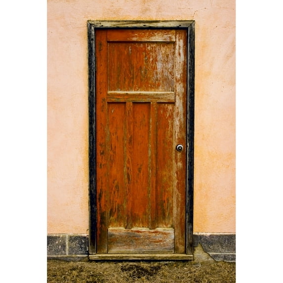 Posterazzi DPI1785336 Old Weathered Door Poster Print by Don Hammond, 11 x 17